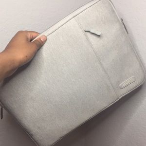 Gray Basic Laptop Bag